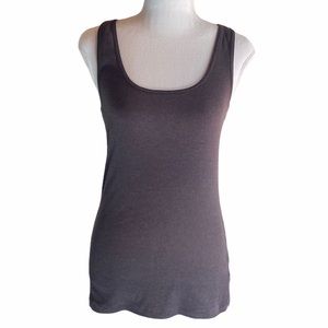 Old Navy Fitted Tank Top Brown Size Large